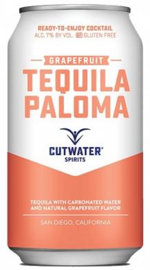 Cutwater Spirits - Grapefruit Tequila Paloma (4 pack cans) (4 pack cans)