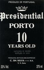 Presidential - 10 Year Tawny Porto