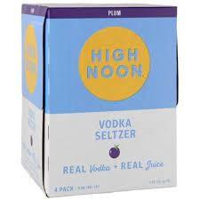 High Noon Sun Sips - Plum Vodka & Soda (4 pack cans) (4 pack cans)