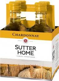 Sutter Home - Chardonnay California (4 pack 187ml)