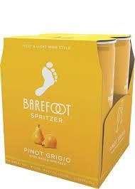 Barefoot - Spritzer Pinot Grigio (4 pack cans)