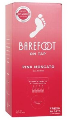 Barefoot on Tap - Pink Moscato (3L Box) (3L Box)